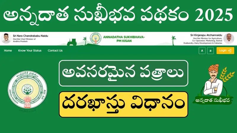 Annadatha Sukhibhava Eligibility Apply Process