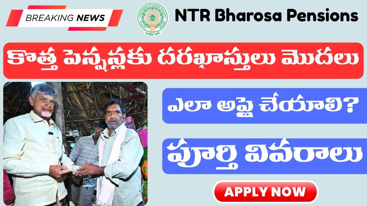 NTR Bharosa Pension New Application Process